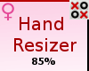 85% Hand Resizer - F