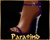 P9) LIA" Purple Heels