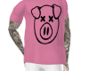 ♥K Piggy with tattoos