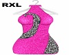 RXL Glitter Dress Pink