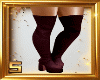 RED AUTUMN LONG BOOTS