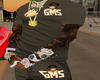 SL - Blk/Wht GM$ Shirt