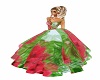 Flouwer rozes dress