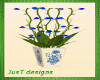Blue Rose Planter