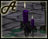 A~ Purple Drow candles