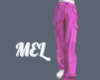 [ml] pink cargo pants