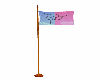 Ani Gender Flag on Pole