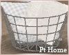 Farmhouse Pillow Basket