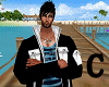 BLACK BLUE OUITFIT