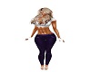 pantalon morado