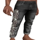 Black Viking Design Jean