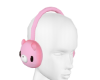 .M. Pink Bear Earmuffs