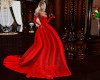 Elegant Red Ballrom Gown