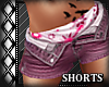C* Denim Shorts~Pink