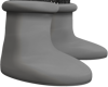 grey designer boots