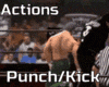 Punch/Kick Actions F/M