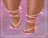 Pink Strappy Heels
