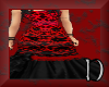 vamp fishtail gown 