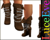 Chained Western Boots