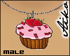 [Aiko]Cupcake Necklace
