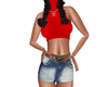 Red Joanna Outfit