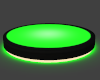 Green Turntable Neon