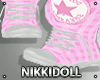 ND♥ PINK Plaid Kicks