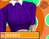 B|Purple Sweater ✿