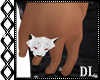 DL WHITE WOLF RING MALE 