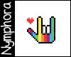 {N} Rainbow Hand