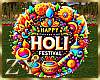 ZY: Happy Holi Sign