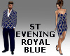 ST EVENING ROYAL BLUE