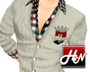 [HN]Coat + plaid Shirt