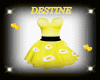 Sexy Yellow Dress