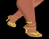 Yellow sandals