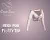Reign Pink Fluffy Top