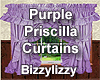 Purple Priscilla Curtain