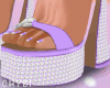 C~Purple Love Heels