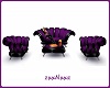 Purple Couch Set 