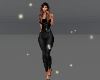 Black corset jumpsuit