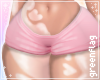 ♡ chubby short pink
