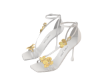 Zea White Pair Heels