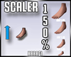 Foot Scaler Resizer 150%