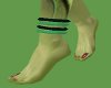Green Anklets L