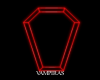 Red Neon Coffin Sign V1