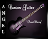 A! CUST Purple Guitar~F