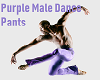 Purple Male Dance Pants