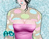 [AB]Polka Dot Fur Shrug