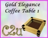 C2u Blk/Gold Coffee Tbl3