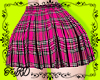 ♥Plaid skirt Pink